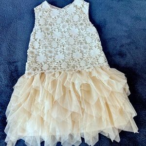 Mayoral Girls Crochet Dress